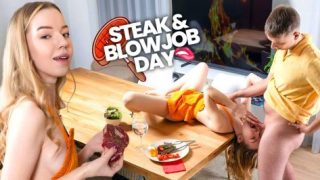 Steak & Blowjob Day – Mirka Grace