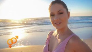 Hot Blowjob On The Beach – Rebecca Volpetti