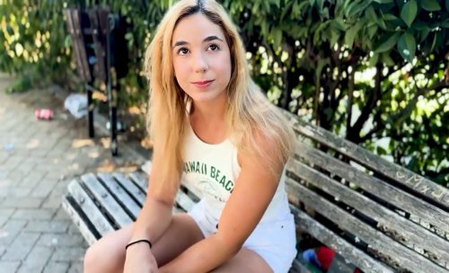 18 year old Spanish blonde caught – Anita Satanita