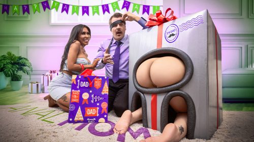 The Perfect Father’s Day Gift? Just Wrap His Wife’s and Stepdaughter’s Butts – Jena LaRose & Mila Milkshake