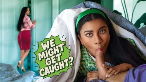 We Might Get Caught? That Only Makes My Stepdaddy’s Dick Taste Better – Ameena Green