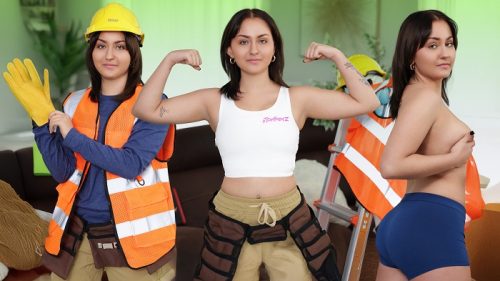 This is No Place for a Woman, But My Tomboy Stepdaughter Can Earn My Respect With Her Pussy – Angel Cake