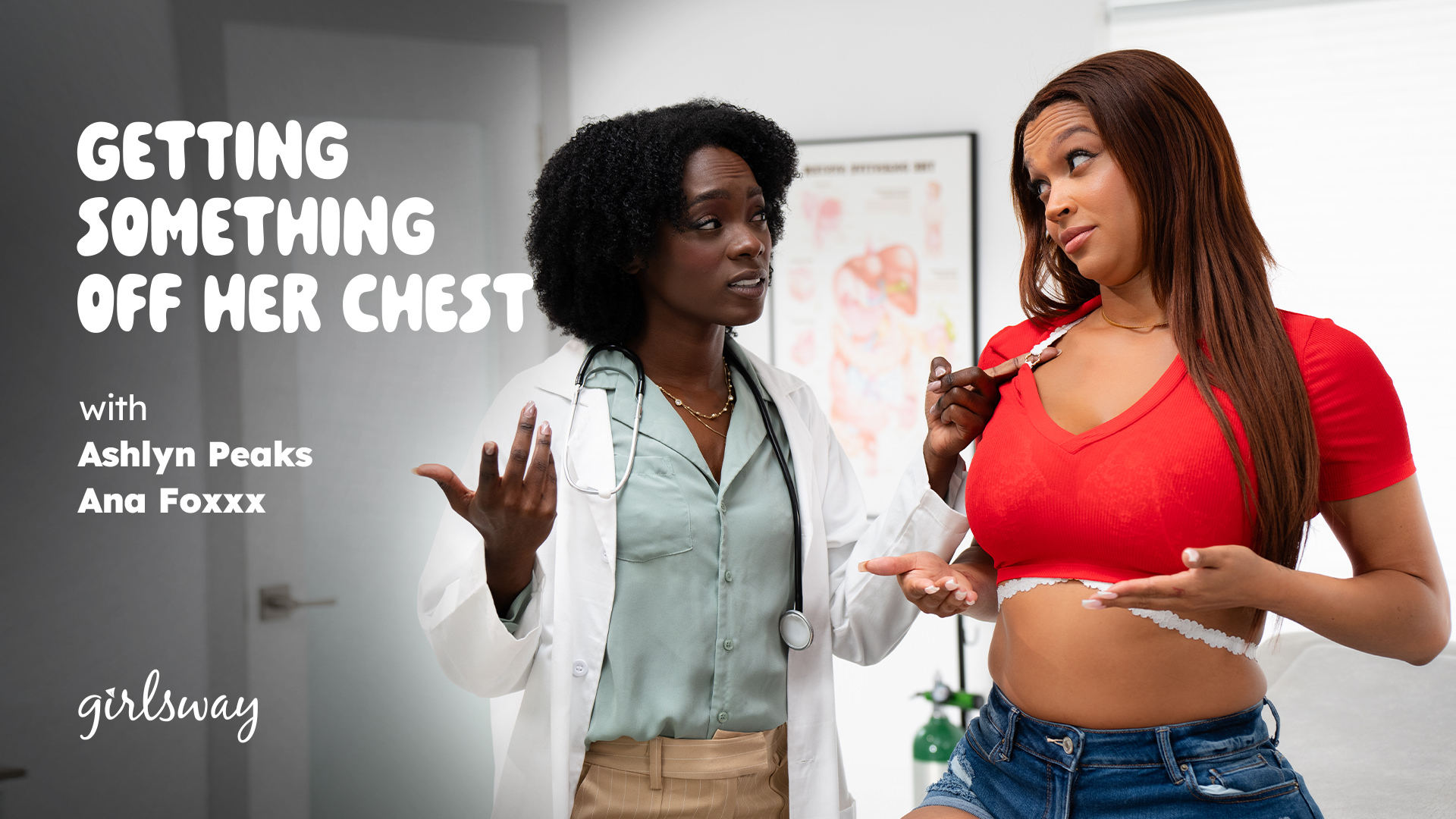 Getting Something Off Her Chest – Ana Foxxx & Ashlyn Peaks